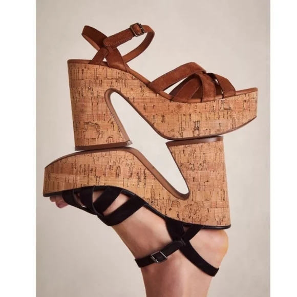 Free People Lisbon MJ Platform Sandals Size/39.5 - Picture 8 of 8